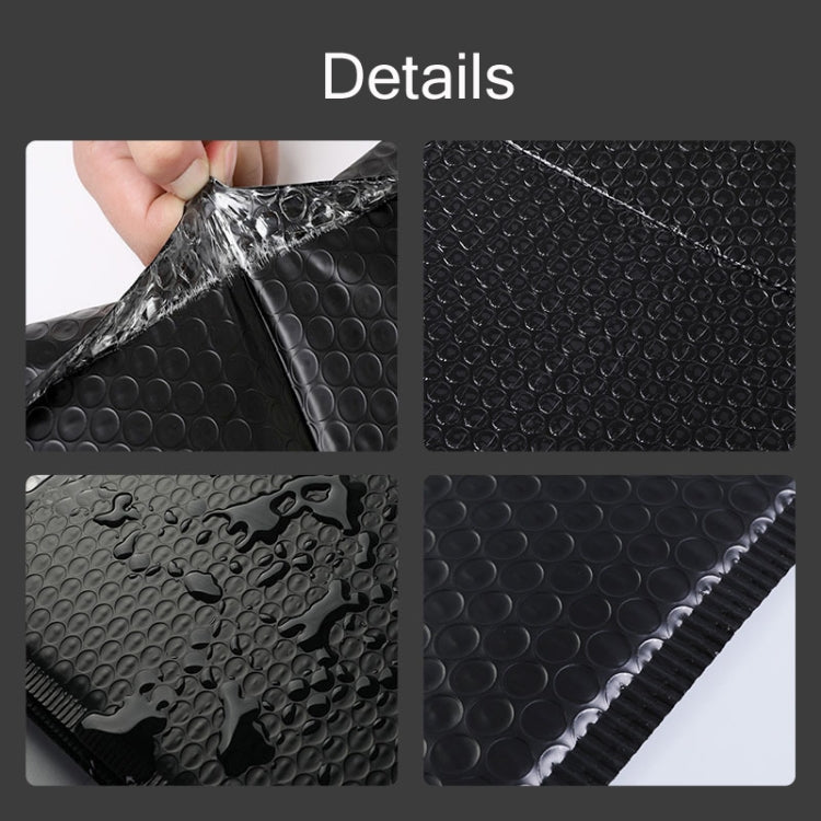 50 PCS Black Co-Extrusion Film Bubble Bag Logistics Packaging Shockproof Bag Color Express Bag, Size:29x37+5cm