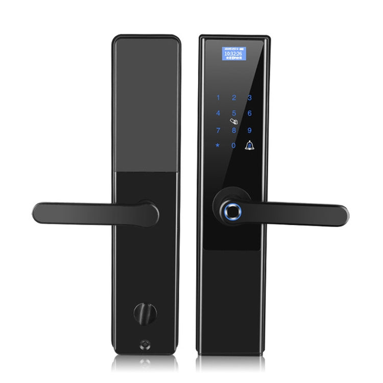 Automatic Fingerprint Smart Door Lock Glass Wooden Door Home WiFi Electronic Password Anti-theft Lock