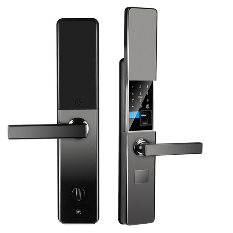 Automatic Fingerprint Smart Door Lock Glass Wooden Door Home WiFi Electronic Password Anti-theft Lock
