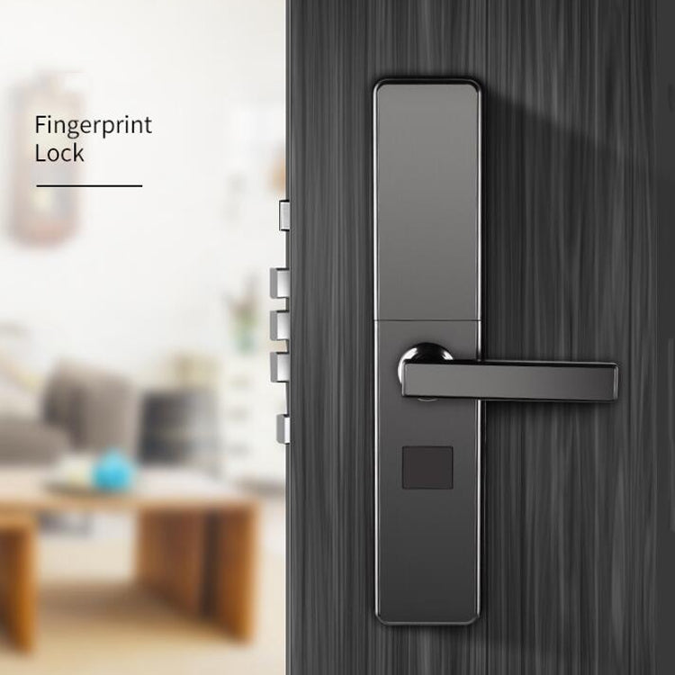 Automatic Fingerprint Smart Door Lock Glass Wooden Door Home WiFi Electronic Password Anti-theft Lock