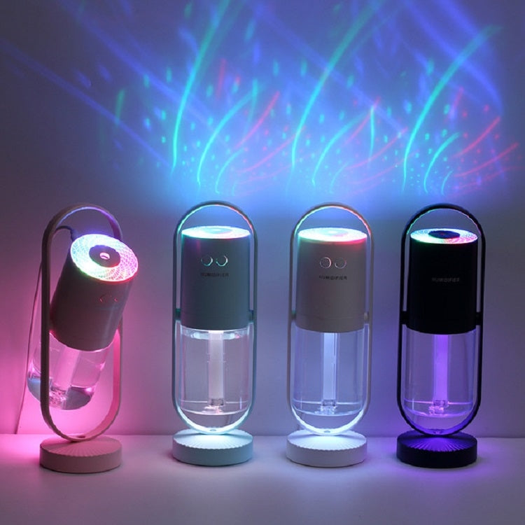 USB Rechargeable Projection Lamp Car Air Purifier