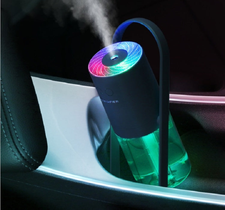 USB Rechargeable Projection Lamp Car Air Purifier