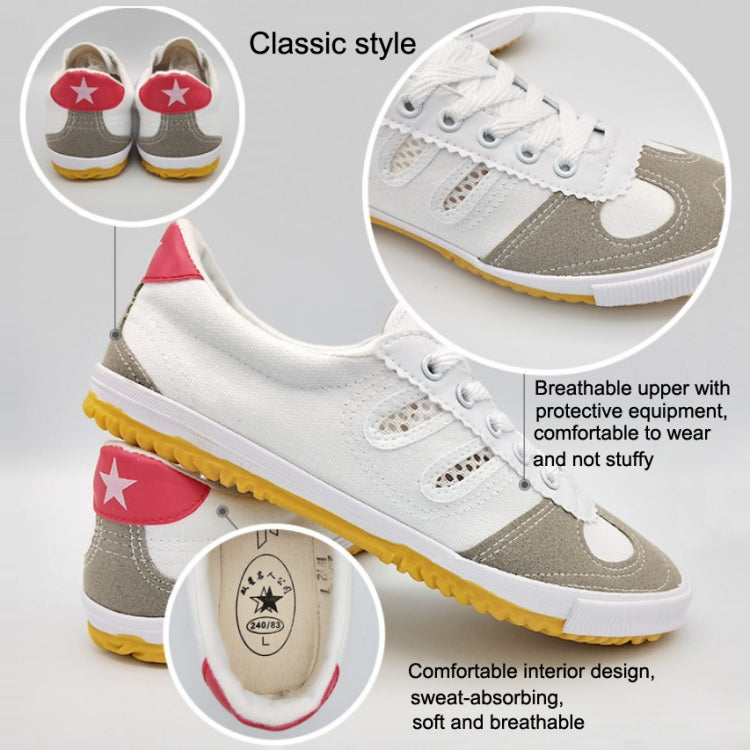 Volleyball Shoes Tendon Sole Canvas Shoes Martial Arts Training Sports Shoes, Size:39/245