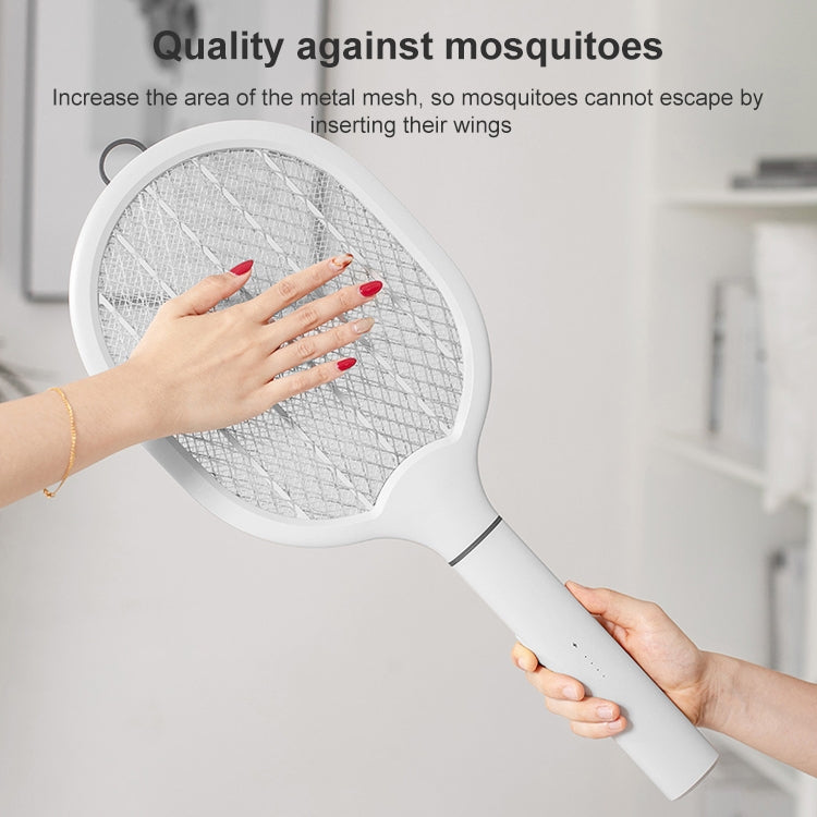 Household Portable Indoor Mosquito Attracting LED Charging Mosquito Killing Lamp(White)