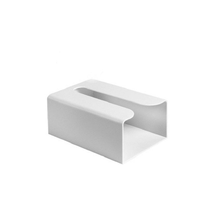 2PCS Perforated Plastic Tissue Box For Wall Hanging In Kitchen And Bathroom Colors And Styles Are Shipped Randomly