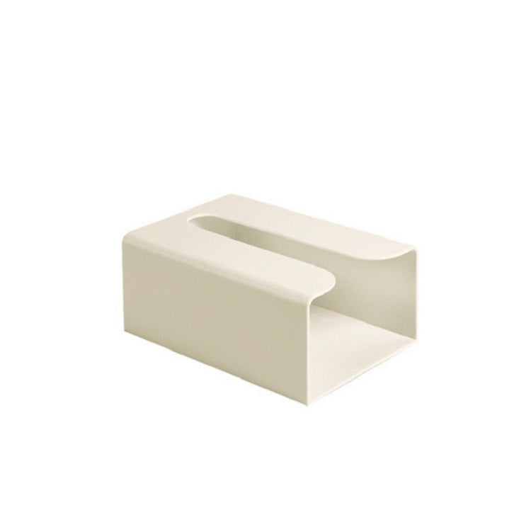 2PCS Perforated Plastic Tissue Box For Wall Hanging In Kitchen And Bathroom Colors And Styles Are Shipped Randomly