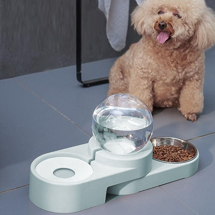 Cat Dog Double Bowl Automatic Refill Water Drinking Fountain Pet Supplies
