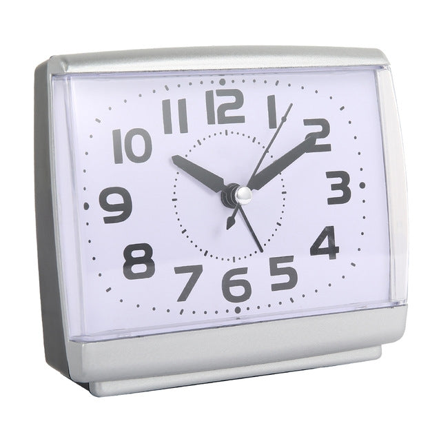 2 PCS Digital Square Small Alarm Clock