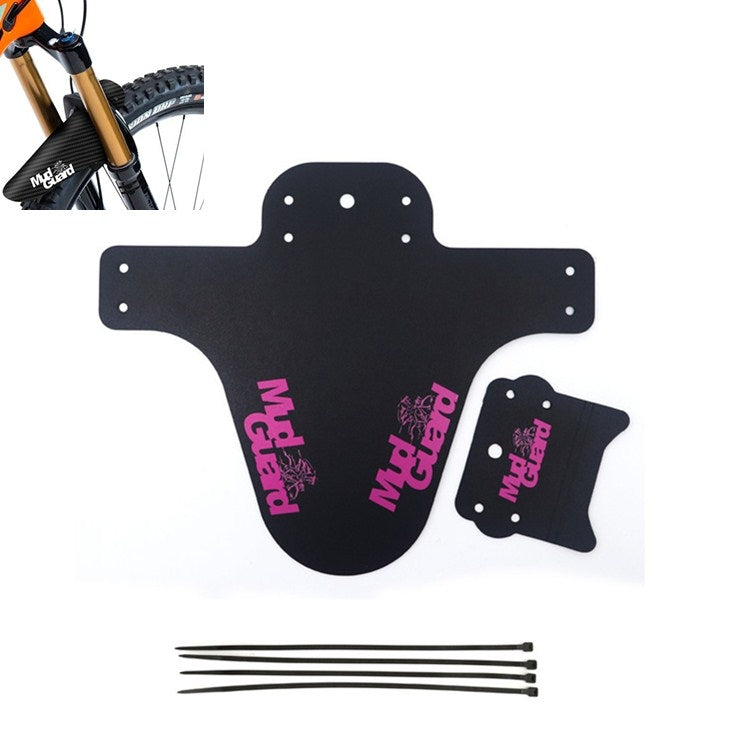 Foldable And Easily Removable Bicycle Fenders Ultra-light Bicycle Equipment  Front Fork And Rear End Installation