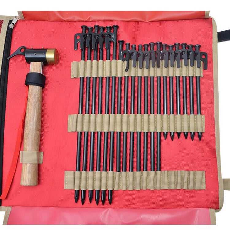 Large Outdoor Camping Ground Nail Storage Bag Tent Hammer Toolkit Bag