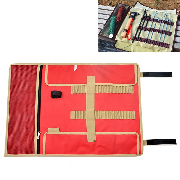 Large Outdoor Camping Ground Nail Storage Bag Tent Hammer Toolkit Bag