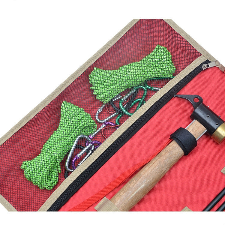 Large Outdoor Camping Ground Nail Storage Bag Tent Hammer Toolkit Bag