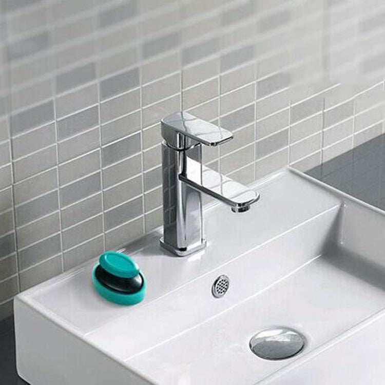 2 PCS Simple Pool Countertop Brush Bathroom Tile Glass Bathtub Floor Cleaning Brush