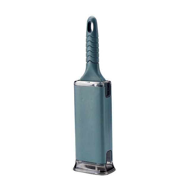 Pull-type Household Dust Removal Wool Double-sided Cashmere Electrostatic Hair Removal Brush