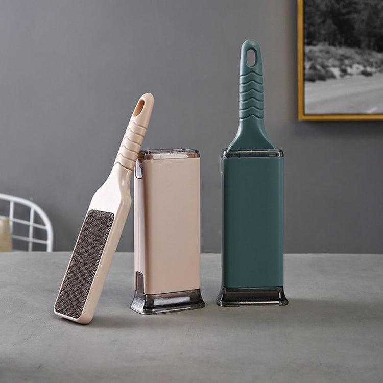 Pull-type Household Dust Removal Wool Double-sided Cashmere Electrostatic Hair Removal Brush