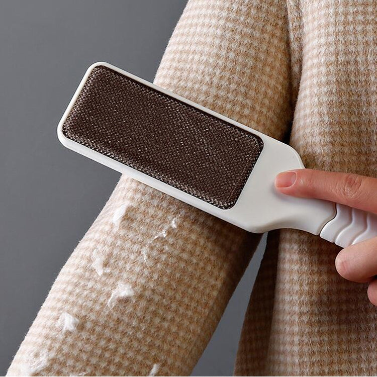 Pull-type Household Dust Removal Wool Double-sided Cashmere Electrostatic Hair Removal Brush