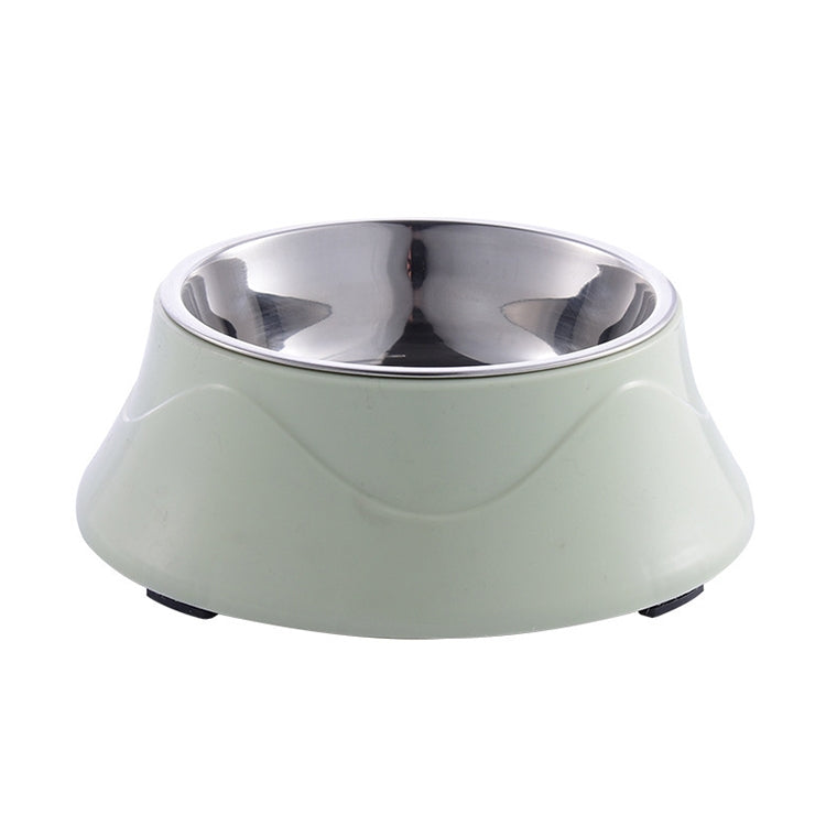 Pet Food Bowl Stainless Steel Dog Cat Dual-use Bowl