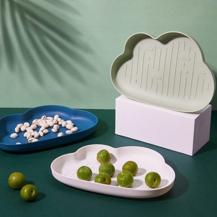 2 PCS Cloud Creative Thickened Fruit Snack Candy Tray