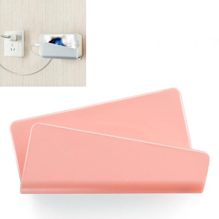3 PCS Wall-mounted Mobile Phone Charging Bracket with Seamless Paste on The Headboard Wall