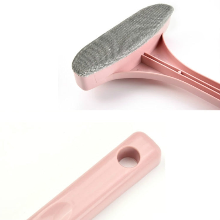 3 PCS Disassembly-free Scrubbing Screen Brushes 2-in-1 Glass Scraper Household Dust Cleaning Brush Random Color