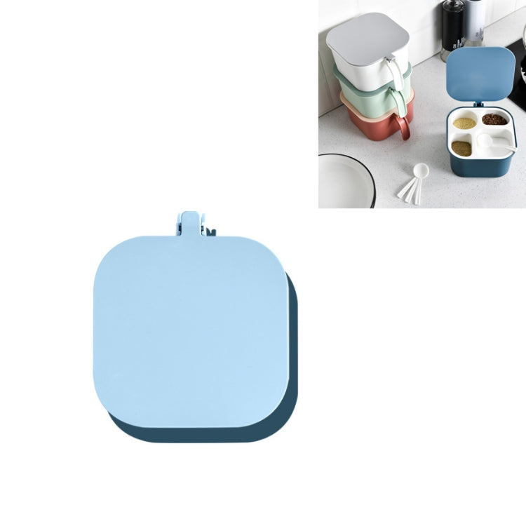 Seasoning Box Four Grid Kitchen Storage Household Condiment Bottle