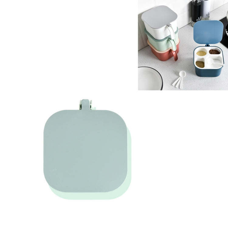Seasoning Box Four Grid Kitchen Storage Household Condiment Bottle