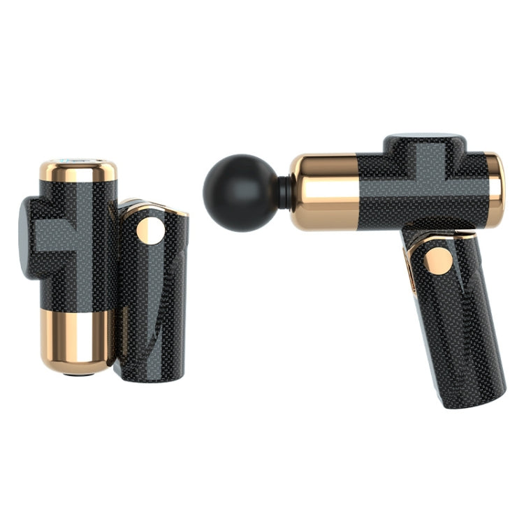 Folding Fascia Muscle Relaxer Mini Electric Massager, Specification:Button Version