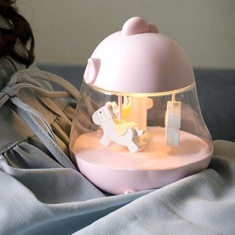 F10 Carousel Music Atmosphere Night Light Sleep Table Lamp
