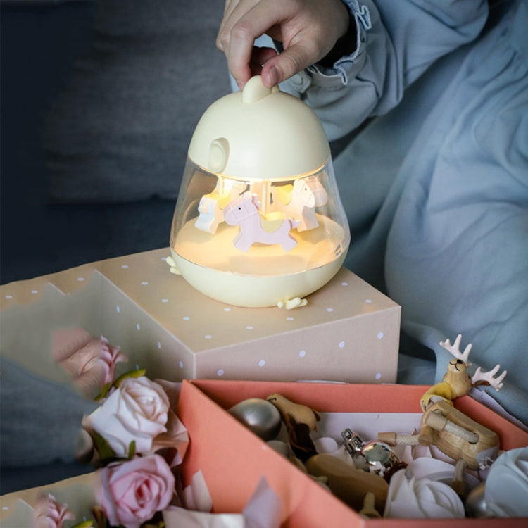 F10 Carousel Music Atmosphere Night Light Sleep Table Lamp