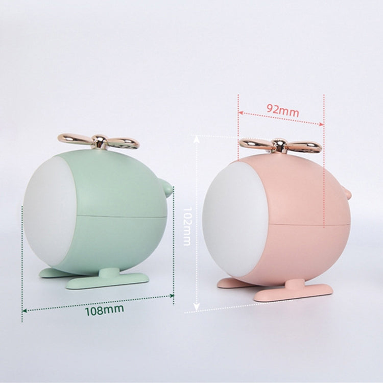 Energy-saving Airplane Night Light Rechargeable Touch Control Bedside Lamp(Green)