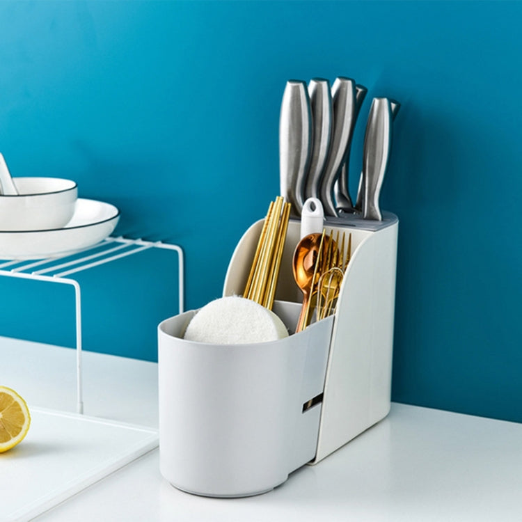 Multifunctional Retractable Chopsticks Cage Cutter Storage Rack Kitchen Practical Creative Home Drain Rack