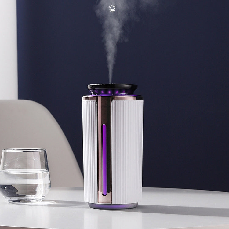 Home Mute 1000ml Large Capacity Humidifier Office USB Aromatherapy Sprayer(White)