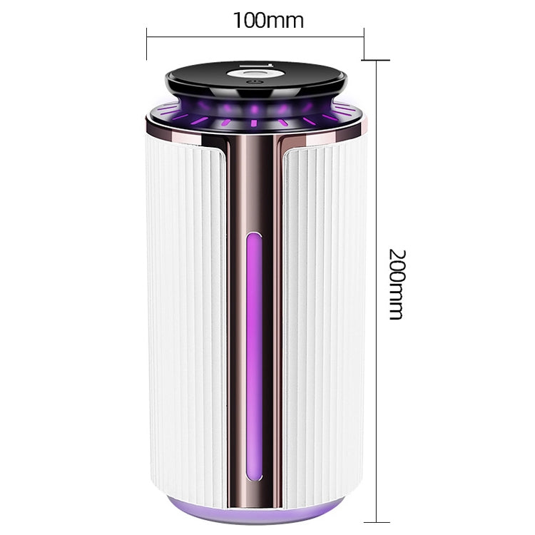 Home Mute 1000ml Large Capacity Humidifier Office USB Aromatherapy Sprayer(White)