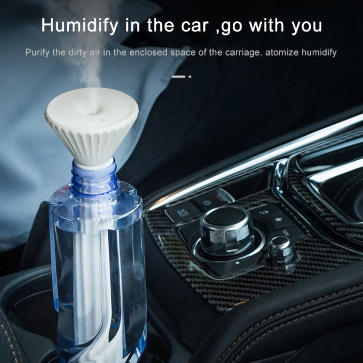 Mini USB Air Humidifier Desktop Mineral Water Bottle Aromatherapy Moisturizing Spray