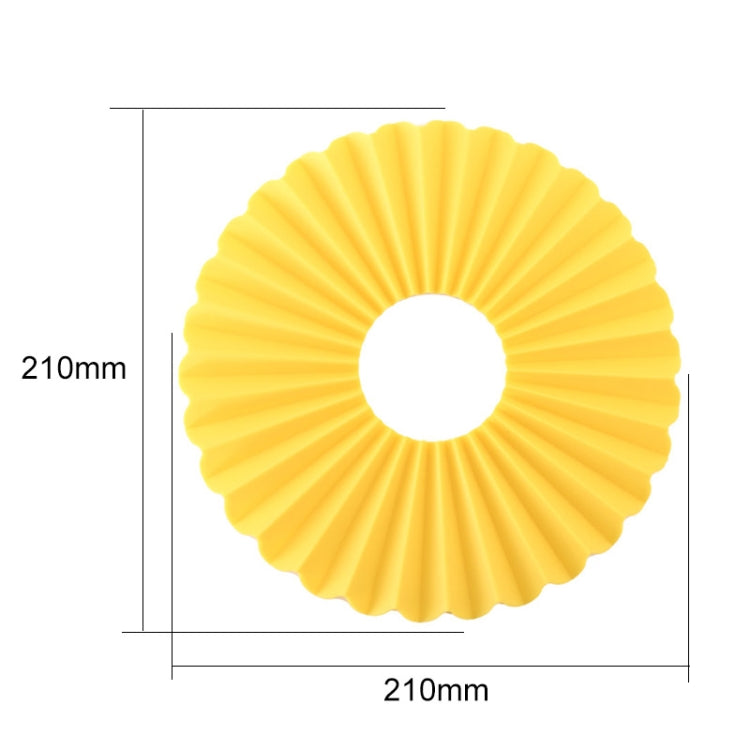 Folding Silicone Placemat High Temperature Resistant Non-slip Dishes Thickening Heat Insulation Pad Coaster