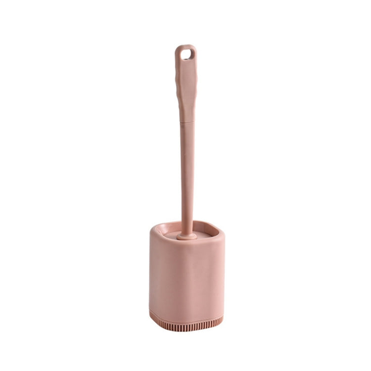 Simple Home Furnishing Without Dead Ends Soft Handle Wall-mounted Toilet Brush