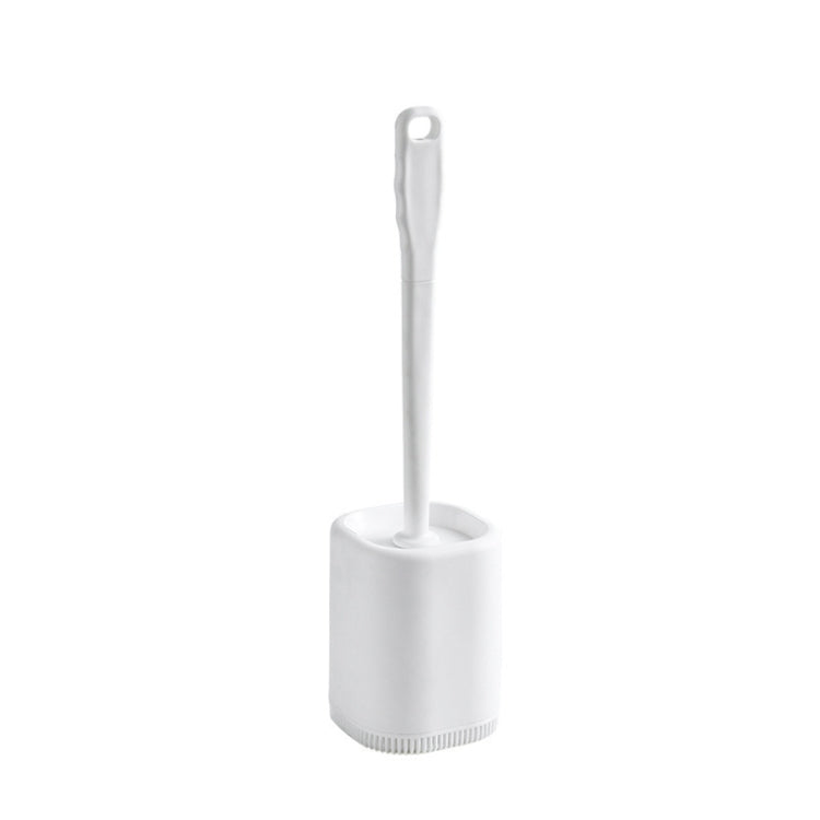Simple Home Furnishing Without Dead Ends Soft Handle Wall-mounted Toilet Brush