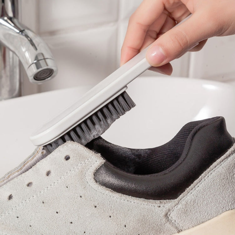 5 PCS Long Handle Soft Shoes Brush Housework Cleaning Collar Brush Household Laundry Brush Random Color