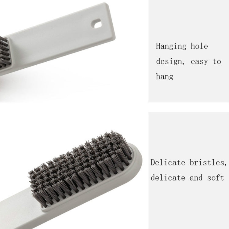 5 PCS Long Handle Soft Shoes Brush Housework Cleaning Collar Brush Household Laundry Brush Random Color