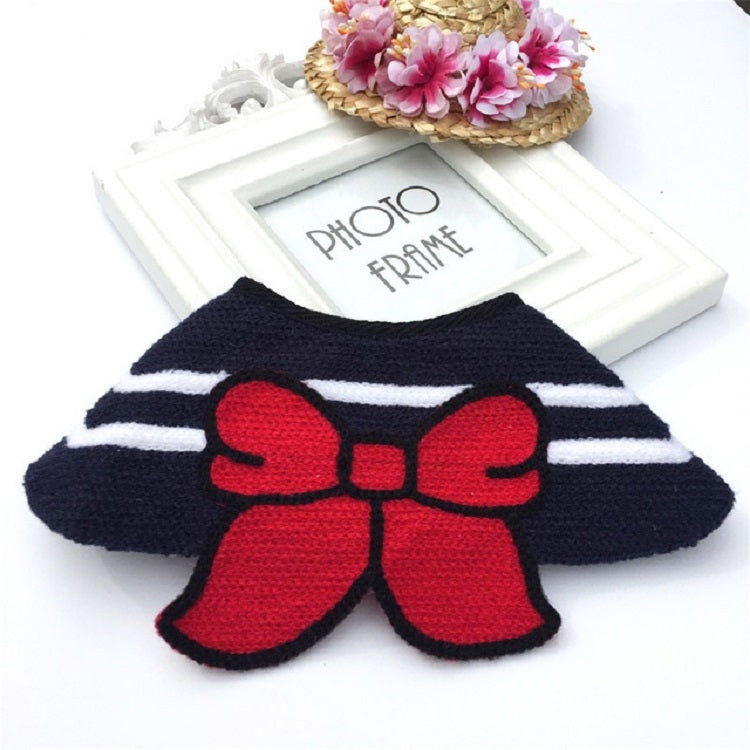 2 PCS Hand Woven Pet Saliva Towel, Size:L 35~40cm