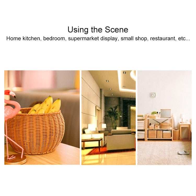 Round Snack Basket Rattan Woven Home Fruit and Vegetable Storage Basket Kitchen Drain Basket, Size:20 x 16 cm(Brown)