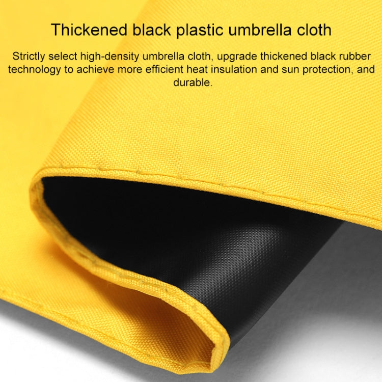 Vinyl 6 Bone Portable All-weather Mini Sunshade Umbrella