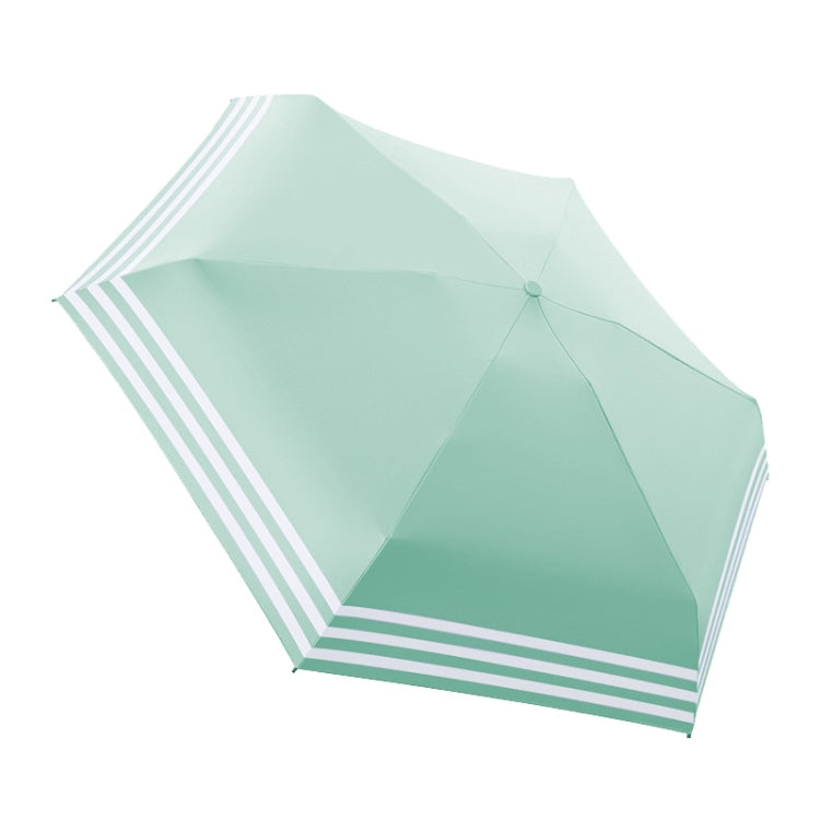 Vinyl 6 Bone Portable All-weather Mini Sunshade Umbrella