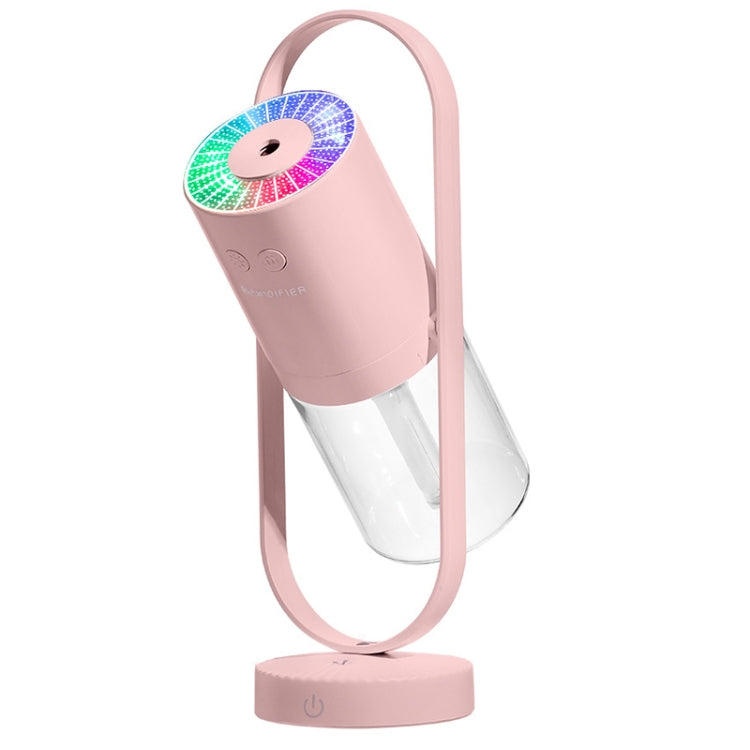 200ML Magic Projection Anion Air Humidifier Essential Oil Diffuser Cool Mist Air Purifier with 7 Color Lights