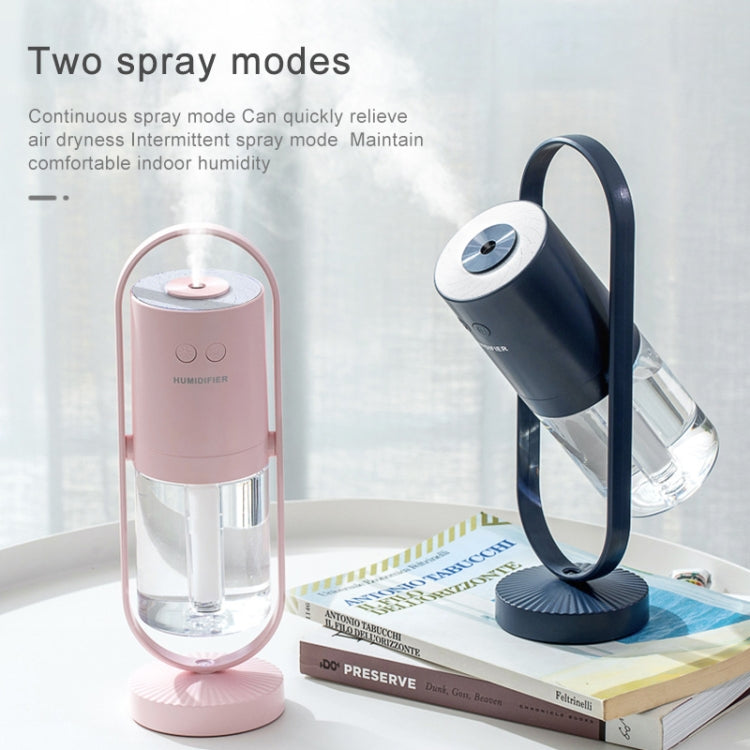200ML Magic Projection Anion Air Humidifier Essential Oil Diffuser Cool Mist Air Purifier with 7 Color Lights