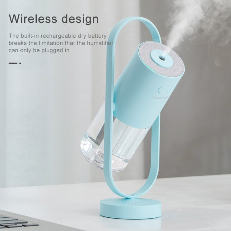 200ML Magic Projection Anion Air Humidifier Essential Oil Diffuser Cool Mist Air Purifier with 7 Color Lights
