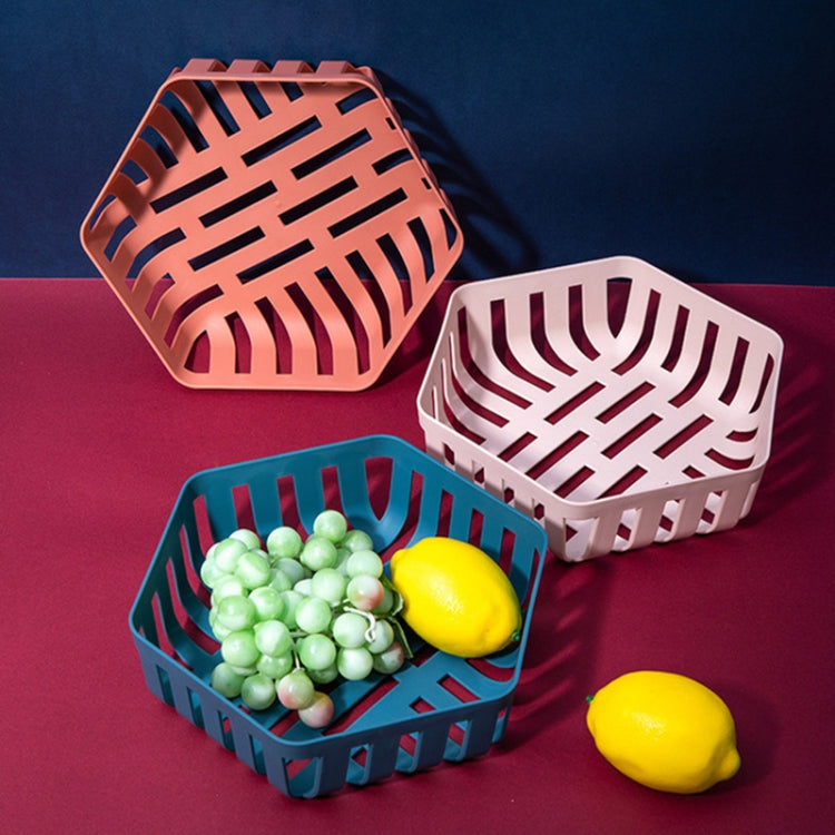 3 PCS Fruit Basket Living Room Snack Plate Creative Fruit Basin Home Kitchen Drain Basket