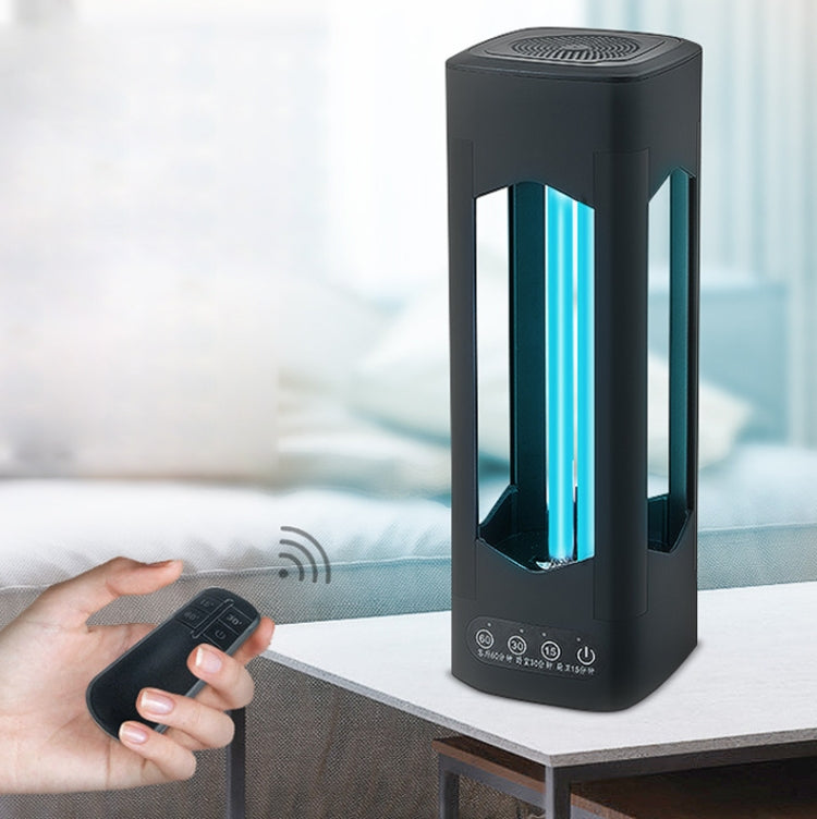 Remote Control 30W Ultraviolet Disinfection Lamp Fan Air Purifies Sterilization Lamp