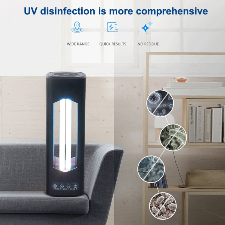 Remote Control 30W Ultraviolet Disinfection Lamp Fan Air Purifies Sterilization Lamp
