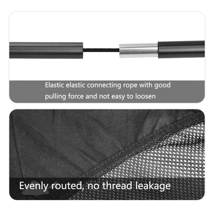 Camping Leisure Fishing Aluminum Alloy Portable Folding Chair, Size:Small